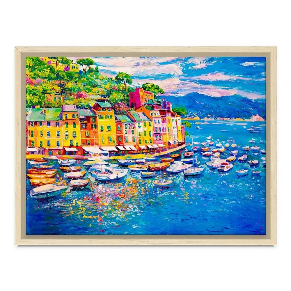Portofino Canvas Print Portofino Canvas Print wall art product Ivailo Nikolov / Shutterstock