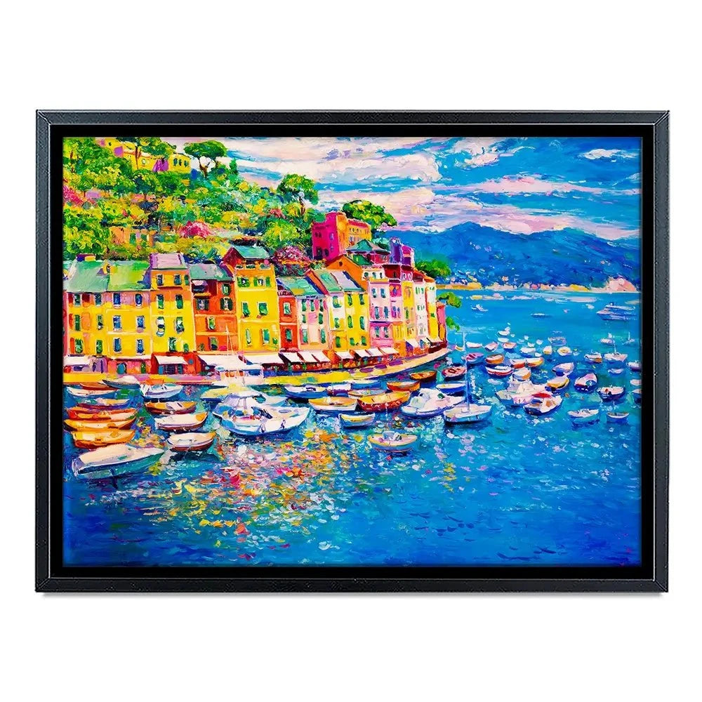 Portofino Canvas Print Portofino Canvas Print wall art product Ivailo Nikolov / Shutterstock