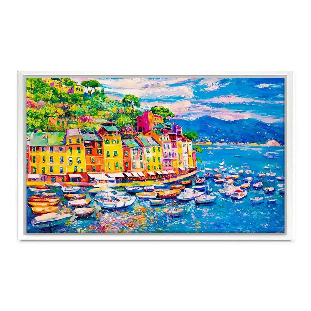 Portofino Canvas Print Portofino Canvas Print wall art product Ivailo Nikolov / Shutterstock