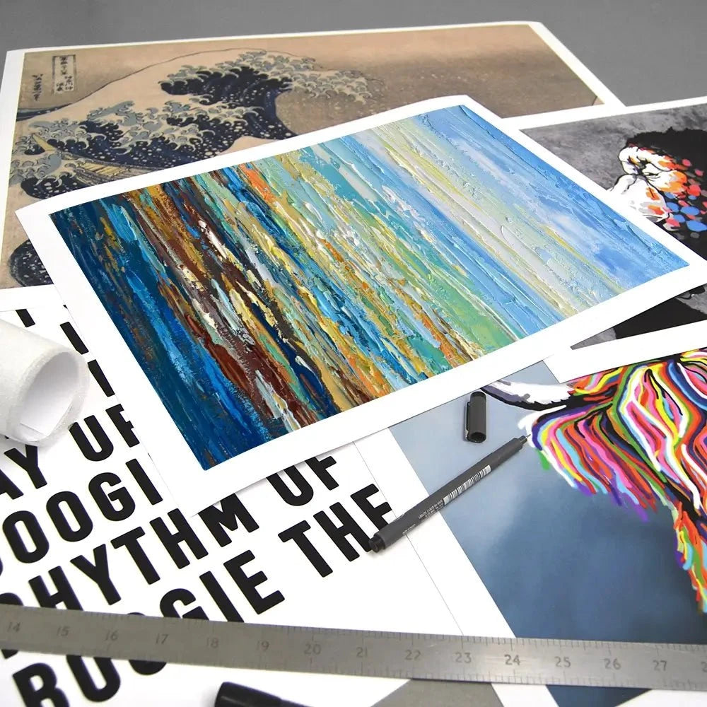 Portrait Of A Seascape Art Print Portrait Of A Seascape Art Print wall art product Olga Tkachyk