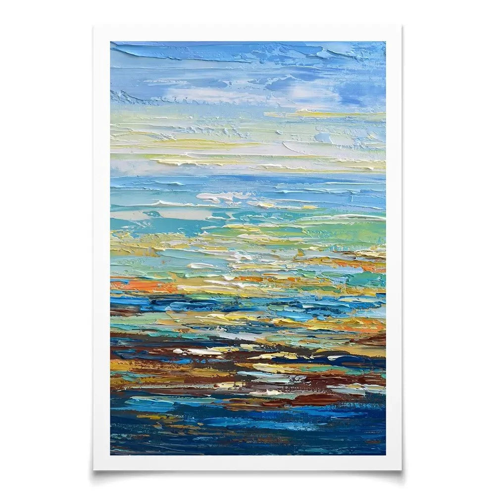 Portrait Of A Seascape Art Print Portrait Of A Seascape Art Print wall art product Olga Tkachyk