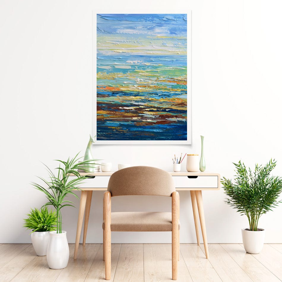 Portrait Of A Seascape Art Print wall art product Olga Tkachyk