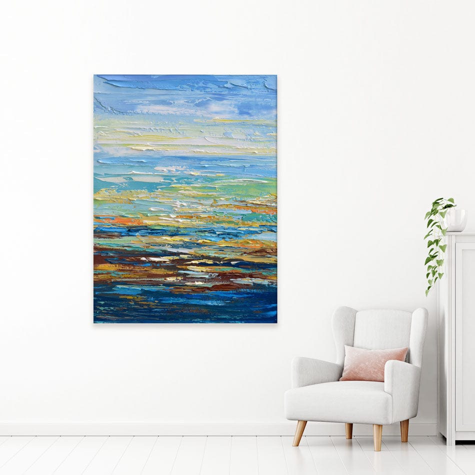 Portrait Of A Seascape Canvas Print wall art product Olga Tkachyk