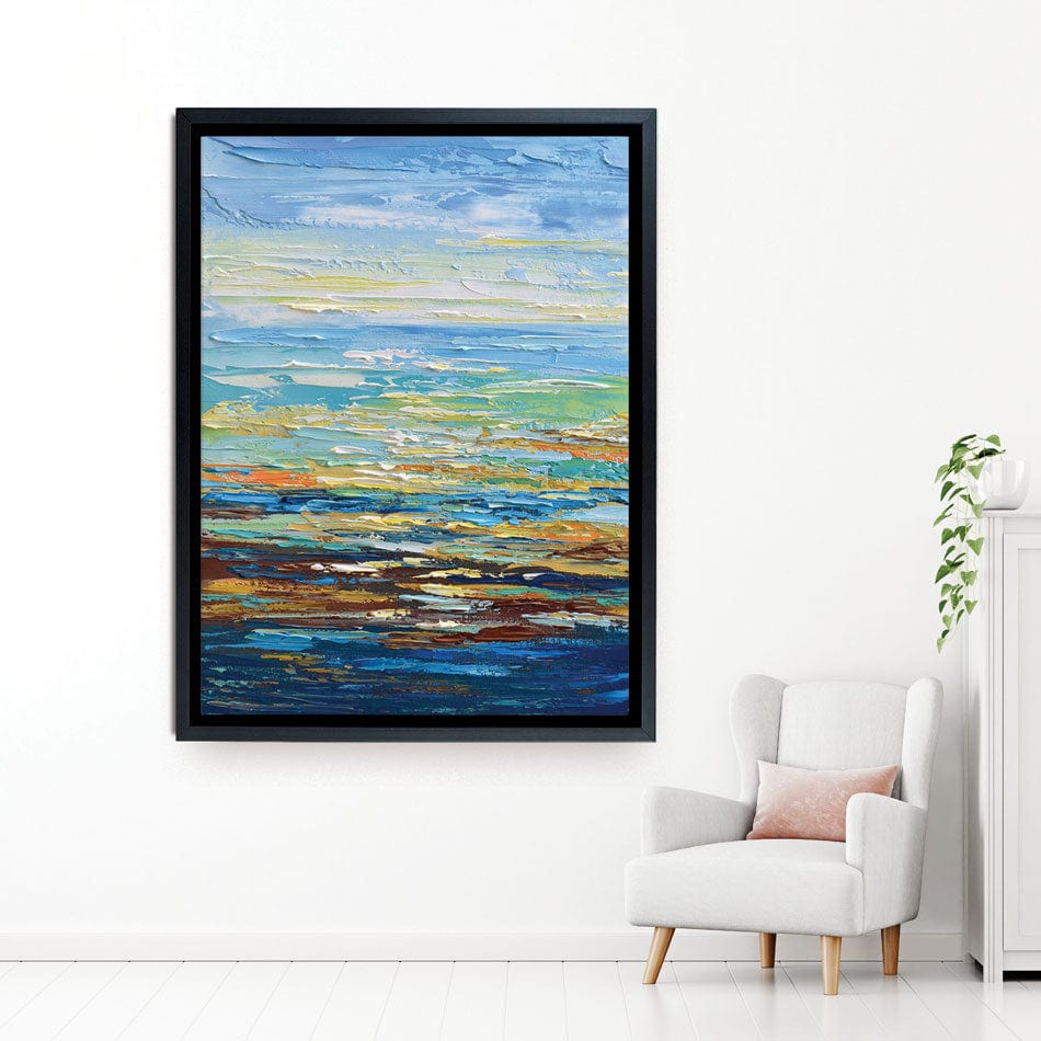 Portrait Of A Seascape Canvas Print wall art product Olga Tkachyk