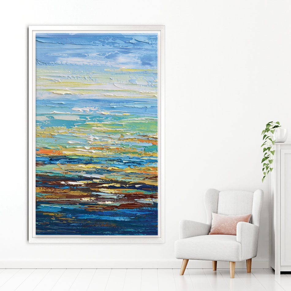 Portrait Of A Seascape Canvas Print wall art product Olga Tkachyk