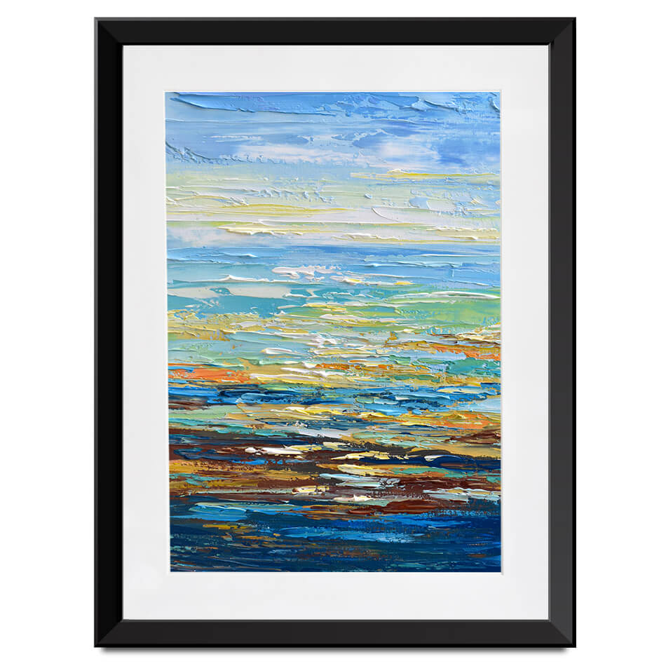 Portrait Of A Seascape Framed Art Print Portrait Of A Seascape Framed Art Print wall art product Olga Tkachyk