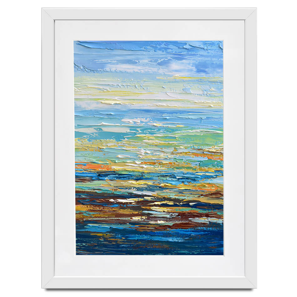 Portrait Of A Seascape Framed Art Print Portrait Of A Seascape Framed Art Print wall art product Olga Tkachyk