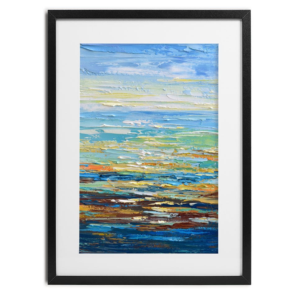 Portrait Of A Seascape Framed Art Print wall art product Olga Tkachyk