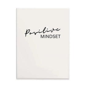 Positive Mindset Canvas Print Positive Mindset Canvas Print wall art product Art Print Shop