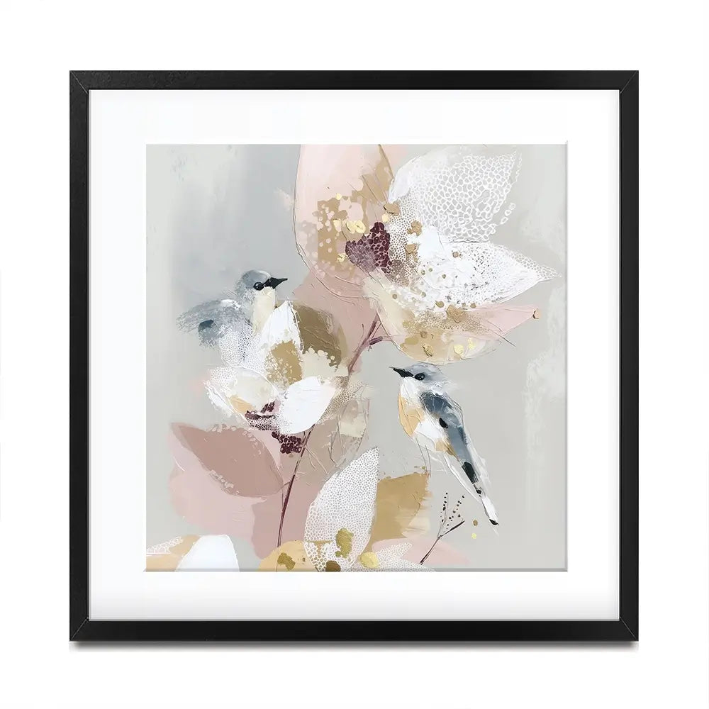 Precious Abstract 1 Square Framed Art Print Precious Abstract 1 Square Framed Art Print wall art product Bella Eve