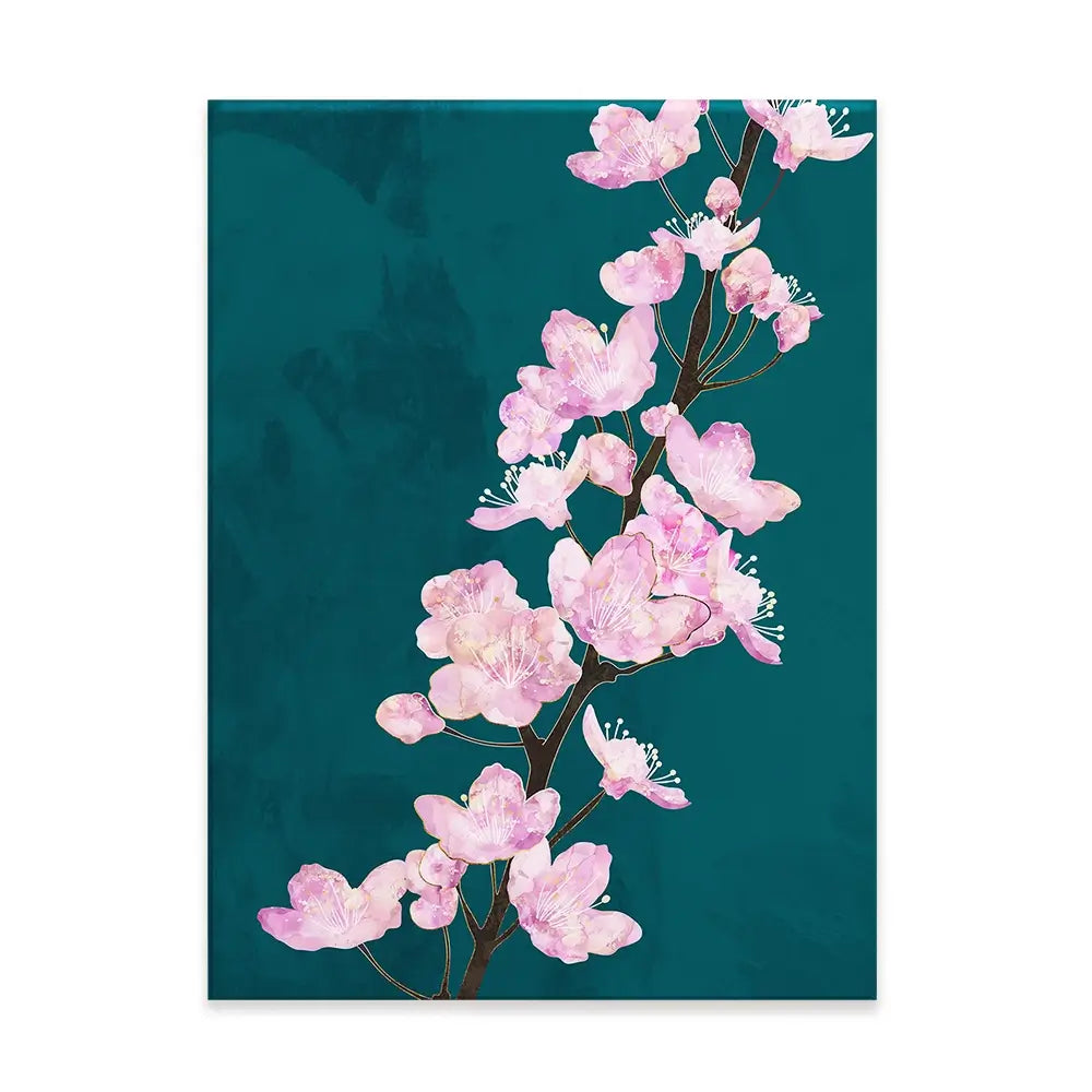 Pretty Cherry Blossoms Canvas Print Pretty Cherry Blossoms Canvas Print wall art product Sarah Manovski