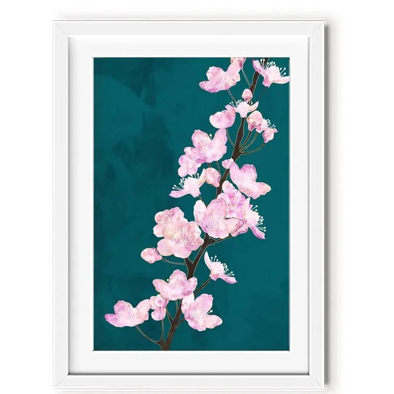 Pretty Cherry Blossoms Framed Art Print Pretty Cherry Blossoms Framed Art Print wall art product Sarah Manovski