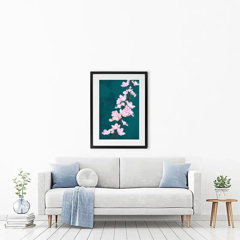 Pretty Cherry Blossoms Framed Art Print Pretty Cherry Blossoms Framed Art Print wall art product Sarah Manovski