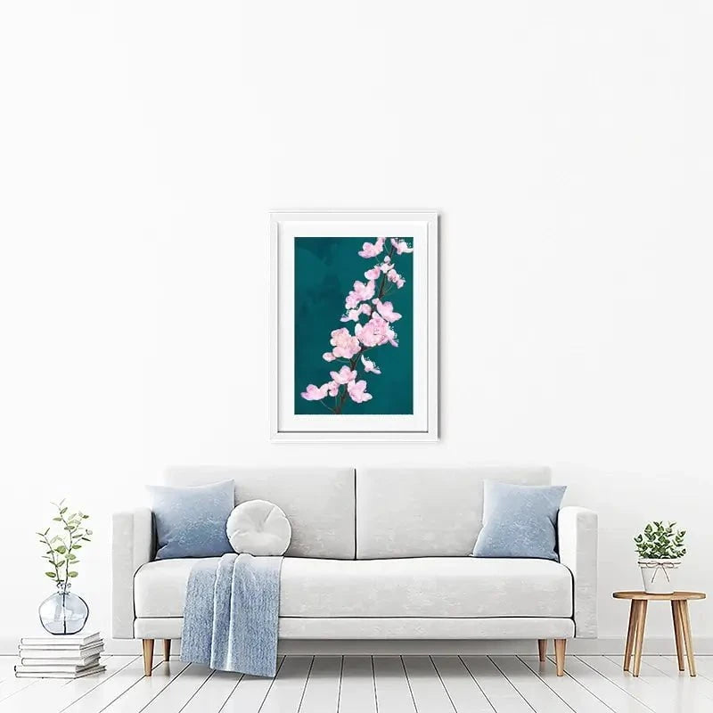 Pretty Cherry Blossoms Framed Art Print Pretty Cherry Blossoms Framed Art Print wall art product Sarah Manovski