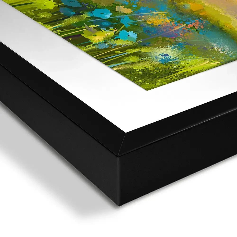 Pretty Floral Field Framed Art Print Pretty Floral Field Framed Art Print wall art product pluie_r / Shutterstock