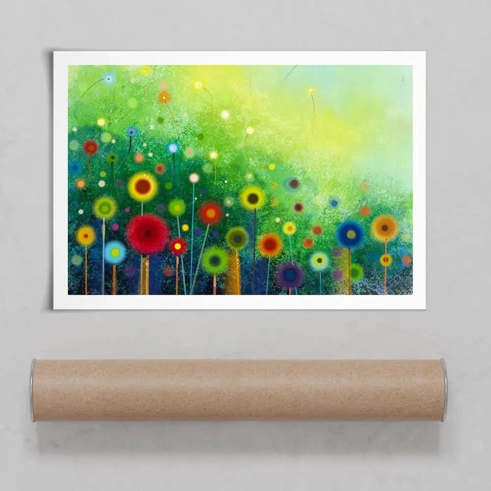 Pretty Flowers 2 Art Print Pretty Flowers 2 Art Print wall art product pluie_r / Shutterstock