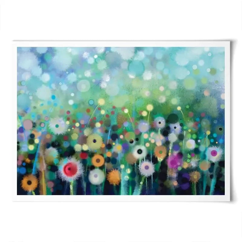 Pretty Flowers Art Print Pretty Flowers Art Print wall art product pluie_r / Shutterstock