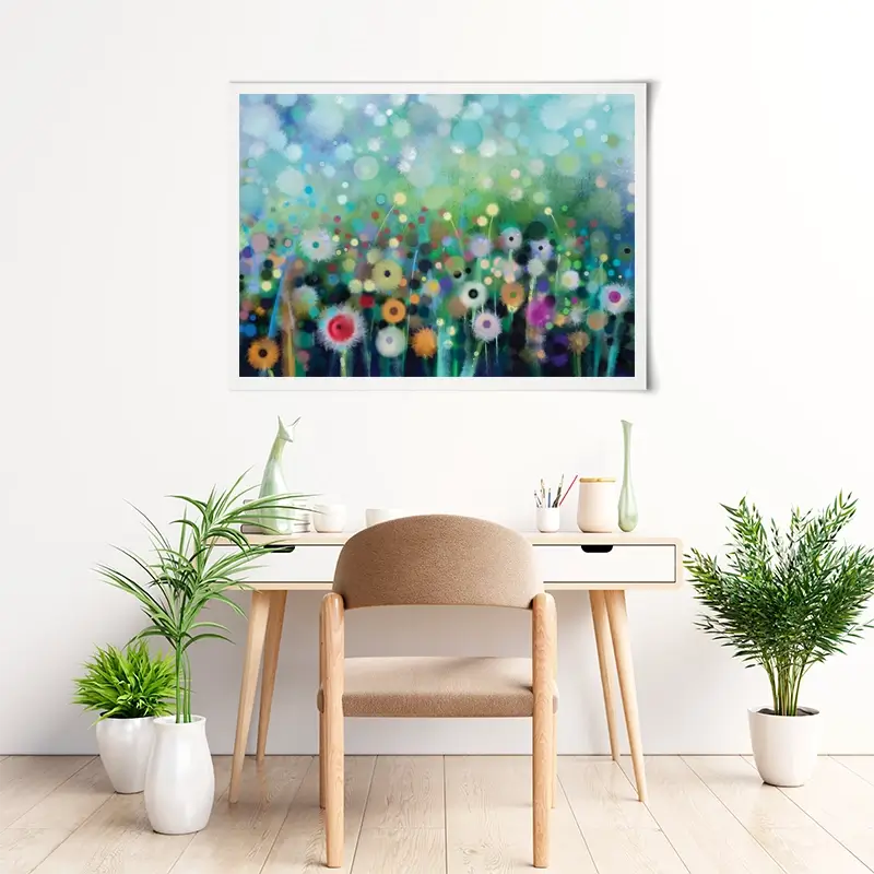 Pretty Flowers Art Print Pretty Flowers Art Print wall art product pluie_r / Shutterstock