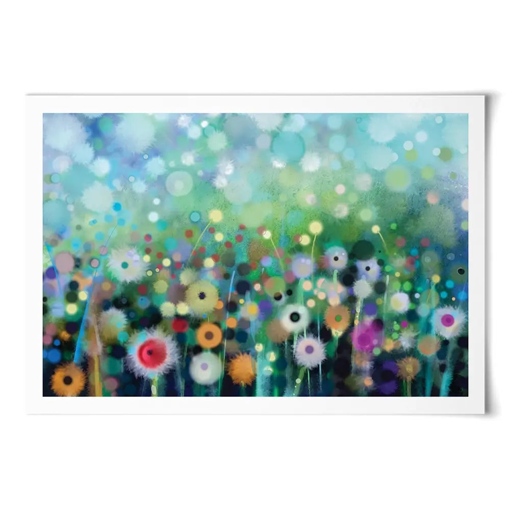 Pretty Flowers Art Print Pretty Flowers Art Print wall art product pluie_r / Shutterstock