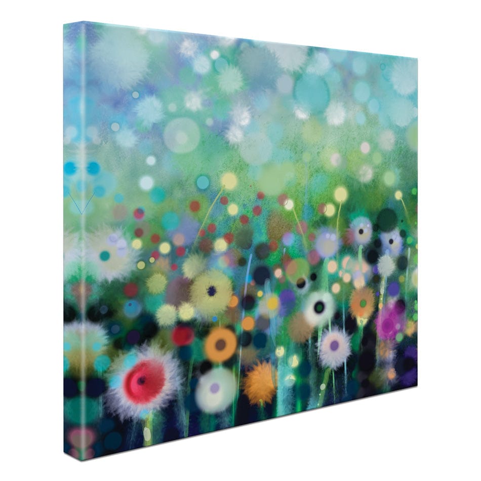 Pretty Flowers Square Canvas Print wall art product pluie_r / Shutterstock