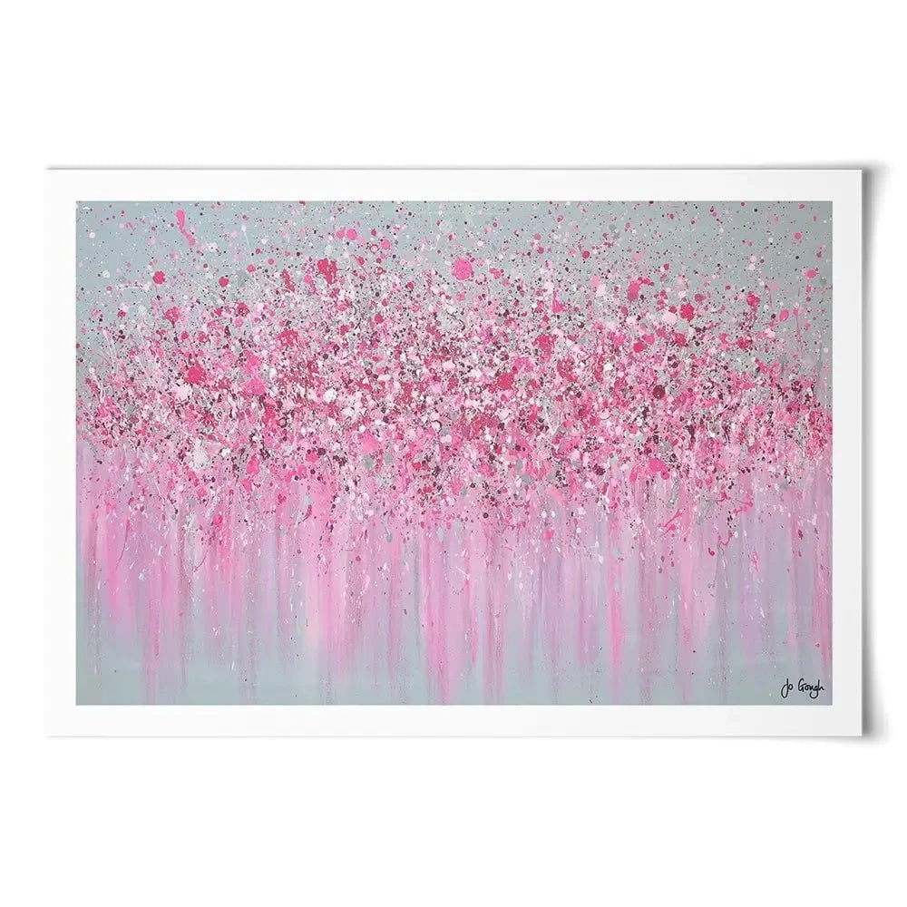 Pretty In Pink Art Print Pretty In Pink Art Print wall art product Jo Gough