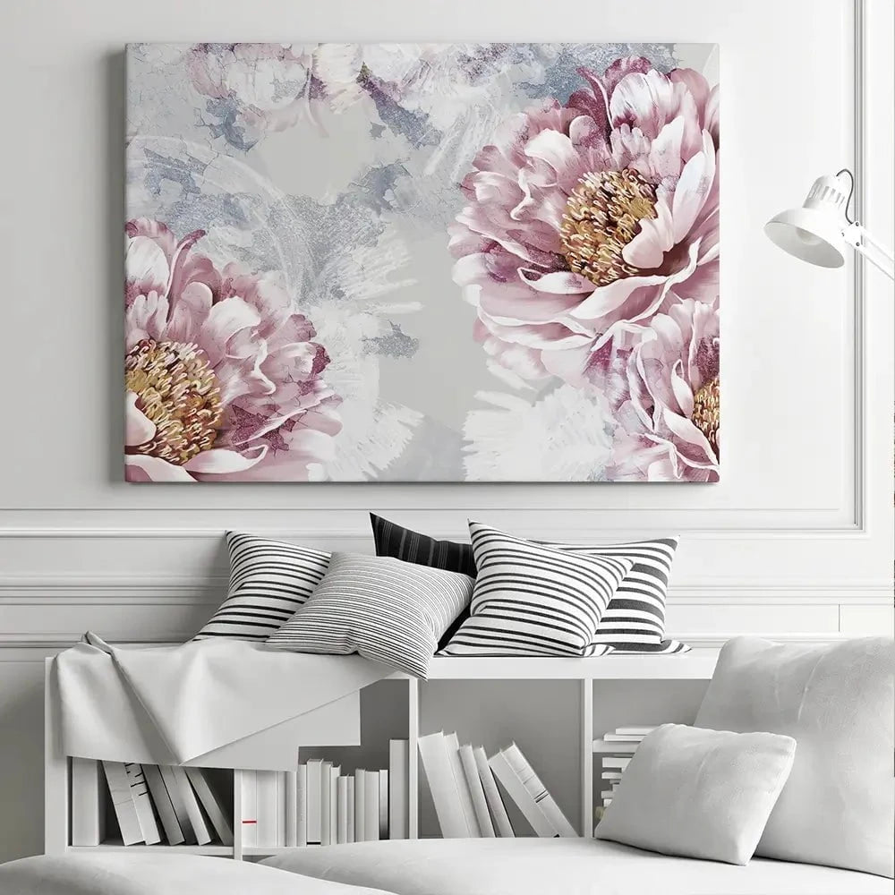 Pretty Peonies Canvas Print Pretty Peonies Canvas Print wall art product Victoriya1994 / Shutterstock