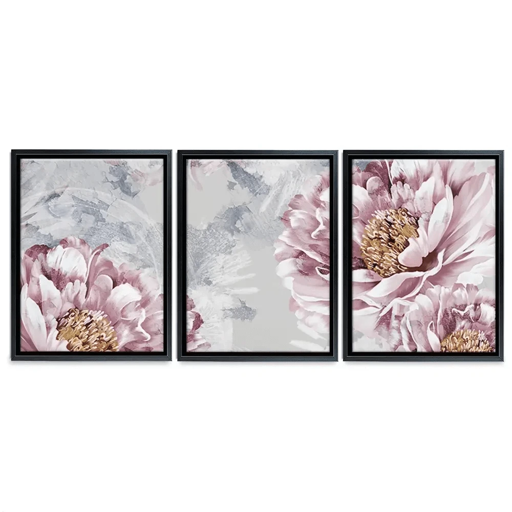 Pretty Peonies Trio Canvas Print Pretty Peonies Trio Canvas Print wall art product Victoriya1994 / Shutterstock