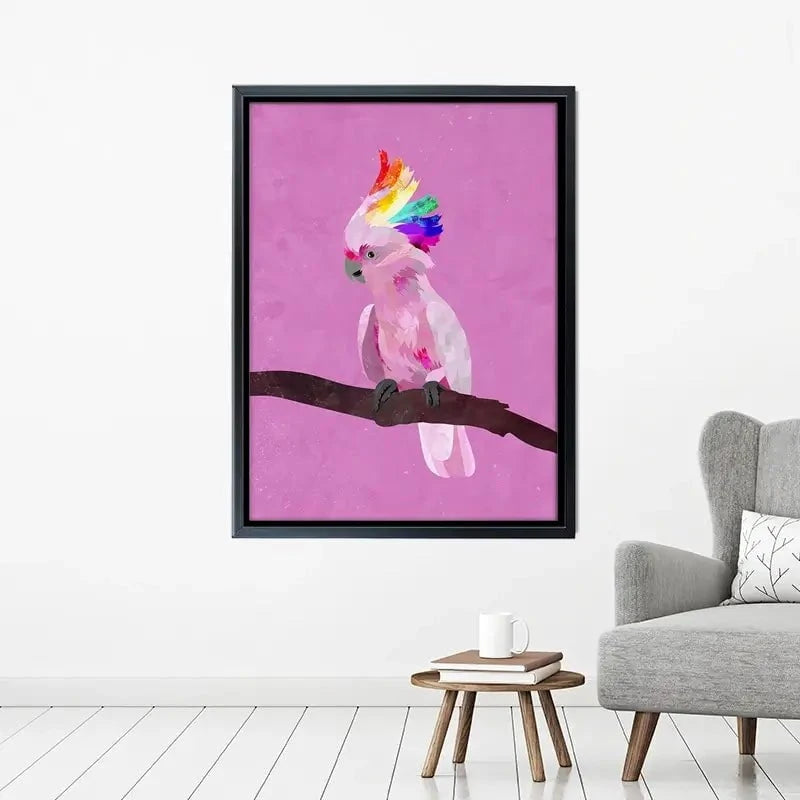 Pride Bird Canvas Print Pride Bird Canvas Print wall art product Sarah Manovski