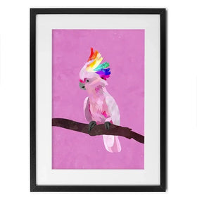 Pride Bird Framed Art Print Pride Bird Framed Art Print wall art product Sarah Manovski