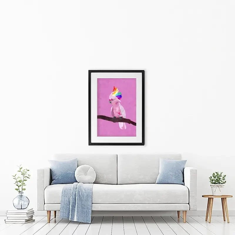 Pride Bird Framed Art Print Pride Bird Framed Art Print wall art product Sarah Manovski