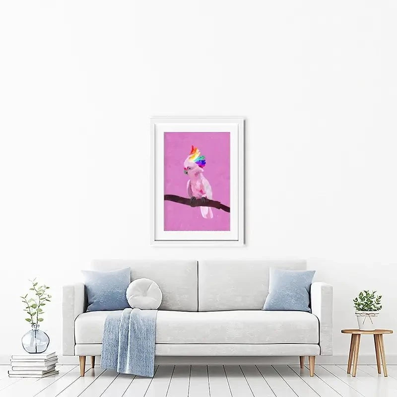Pride Bird Framed Art Print Pride Bird Framed Art Print wall art product Sarah Manovski