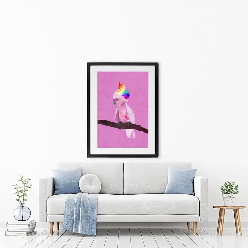 Pride Bird Framed Art Print Pride Bird Framed Art Print wall art product Sarah Manovski