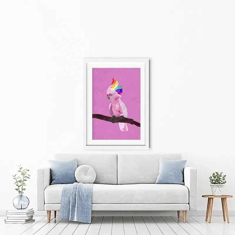 Pride Bird Framed Art Print Pride Bird Framed Art Print wall art product Sarah Manovski