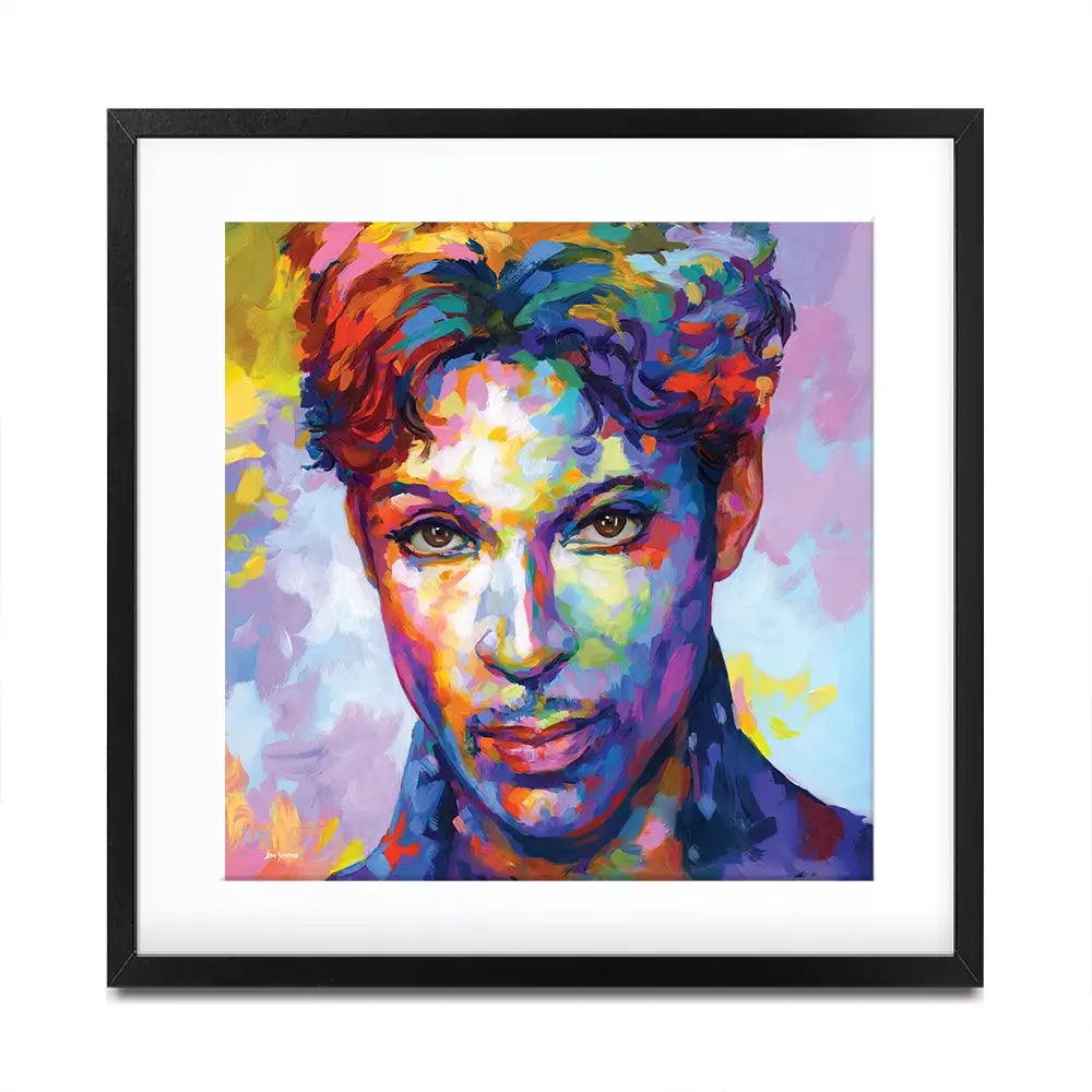 Prince Square Framed Art Print Prince Square Framed Art Print wall art product Leon Devenice
