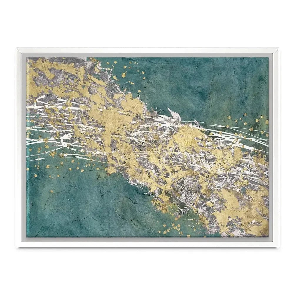 Printed Mistral In Sea Green Canvas Print Printed Mistral In Sea Green Canvas Print wall art product Michael WIllett