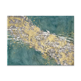 Printed Mistral In Sea Green Canvas Print Printed Mistral In Sea Green Canvas Print wall art product Michael WIllett
