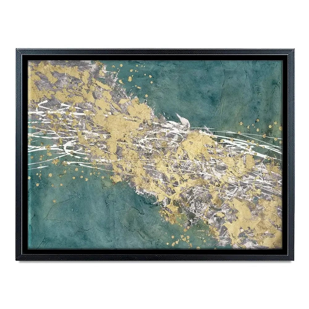 Printed Mistral In Sea Green Canvas Print Printed Mistral In Sea Green Canvas Print wall art product Michael WIllett