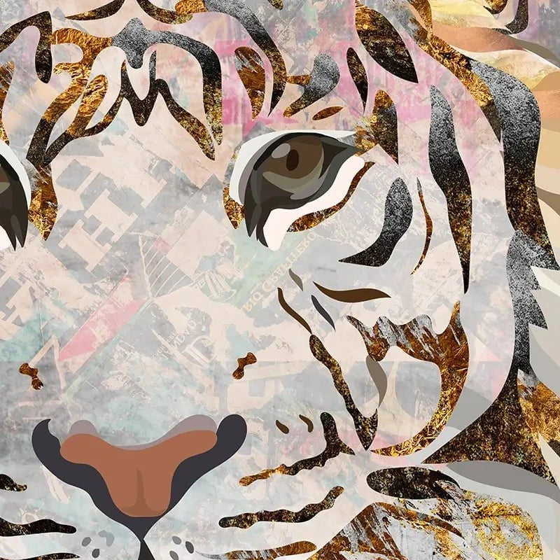 Proud Tiger Framed Art Print Proud Tiger Framed Art Print wall art product Sarah Manovski