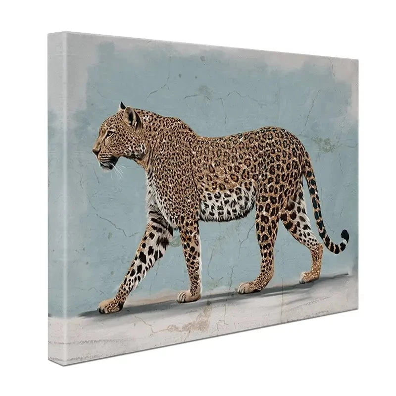 Prowling Leopard Canvas Print Prowling Leopard Canvas Print wall art product Svetlana Aleynikova