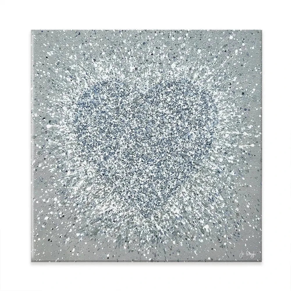 Pure Love Square Canvas Print Pure Love Square Canvas Print wall art product Jo Gough