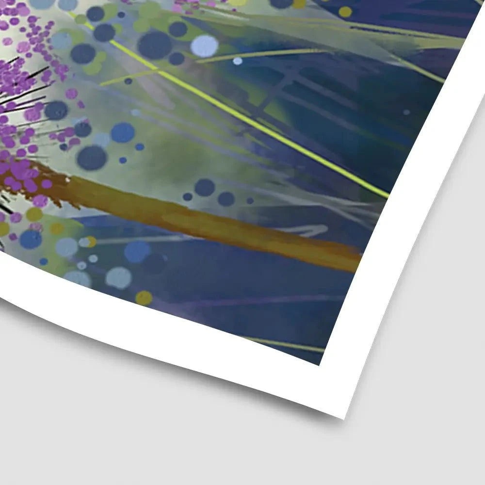 Purple Allium Art Print Purple Allium Art Print wall art product pluie_r / Shutterstock