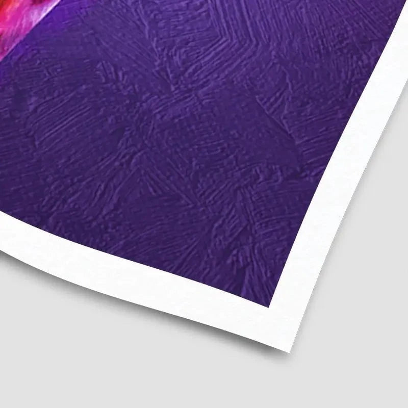 Purple And Pink Giraffe Art Print Purple And Pink Giraffe Art Print wall art product Mohammadreza Zeidabadi / Shutterstock