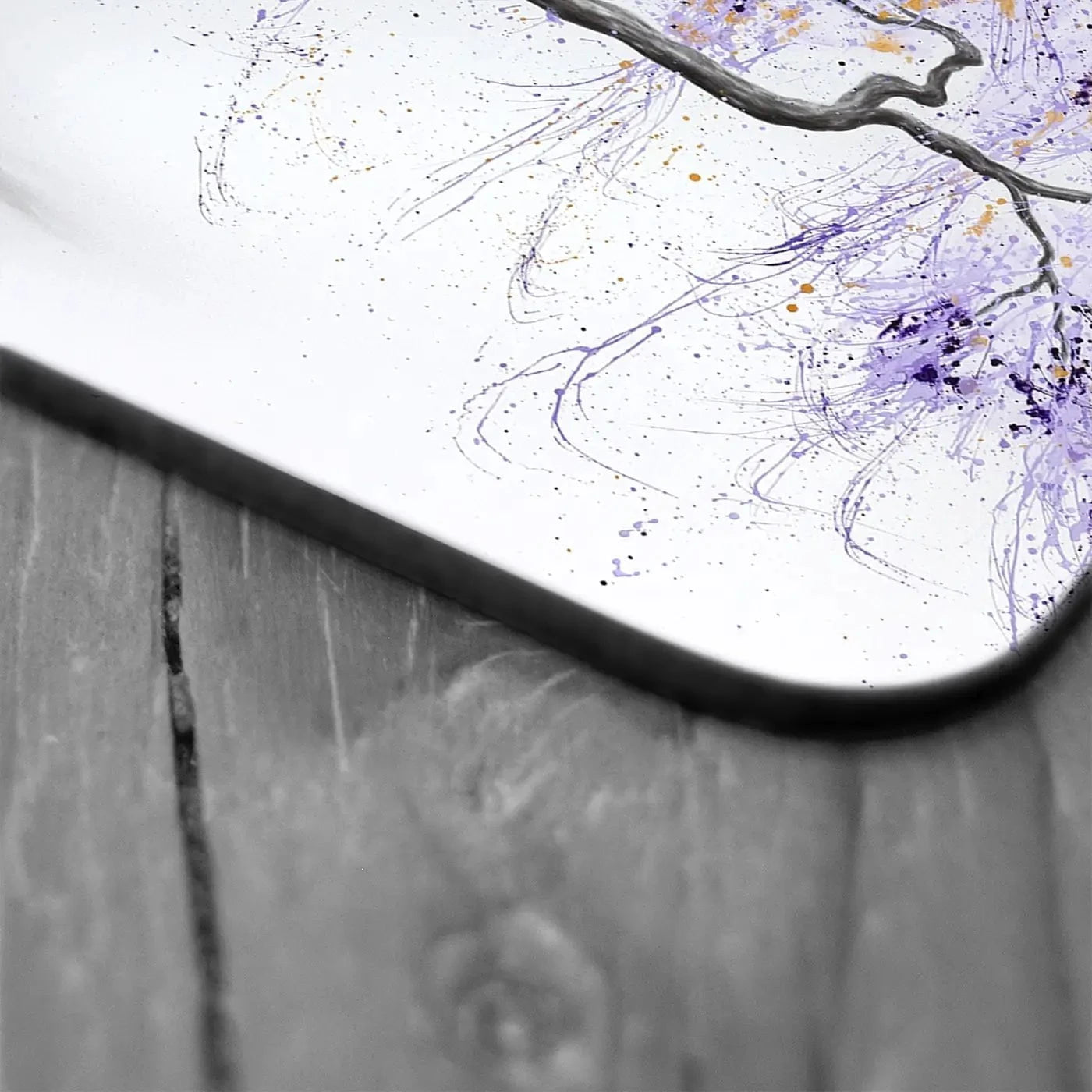 Purple Prosperity Coaster Set Rainbow Soul Tree Coaster Set | Rainbow Soul Tree Art Coasters wall art product Ashvin Harrison
