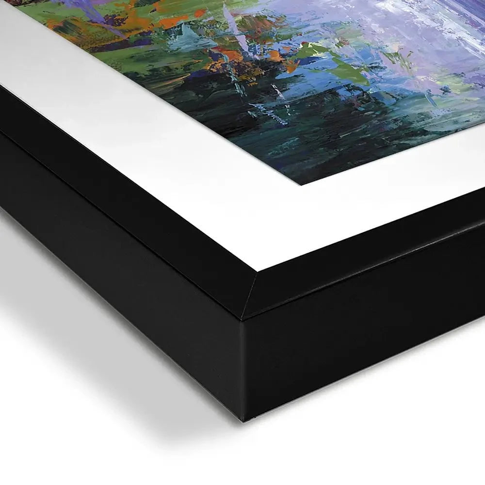 Purple Seascape Framed Art Print Purple Seascape Framed Art Print wall art product Leon Devenice