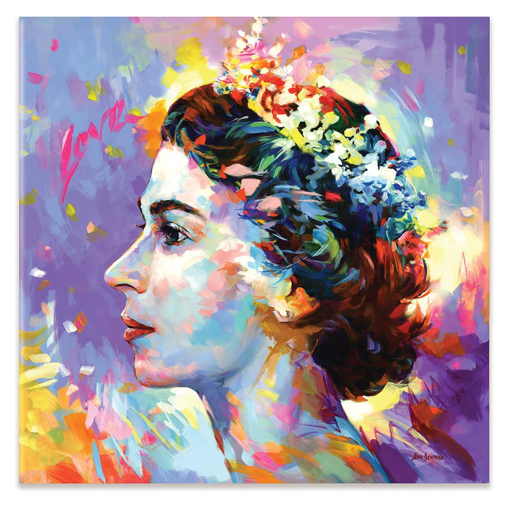 Queen Elizabeth Square Canvas Print Queen Elizabeth Square Canvas Print wall art product Leon Devenice