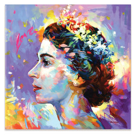 Queen Elizabeth Square Canvas Print Queen Elizabeth Square Canvas Print wall art product Leon Devenice