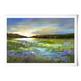 Radiant Evening Art Print Radiant Evening Art Print wall art product Sheila Finch