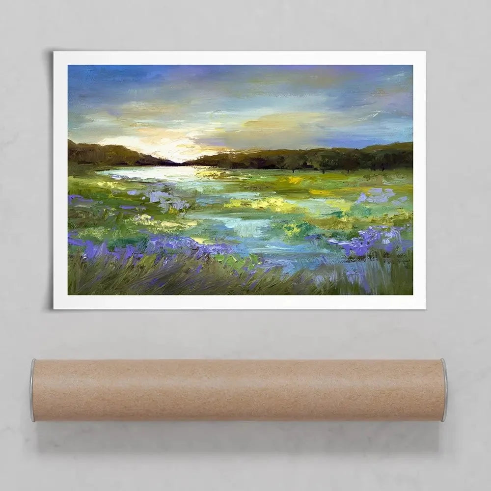 Radiant Evening Art Print Radiant Evening Art Print wall art product Sheila Finch