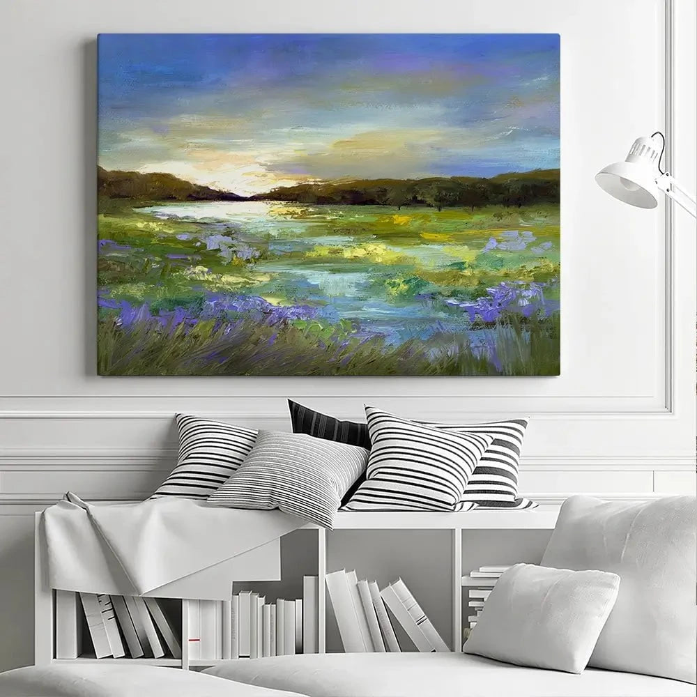 Radiant Evening Canvas Print Radiant Evening Canvas Print wall art product Sheila Finch