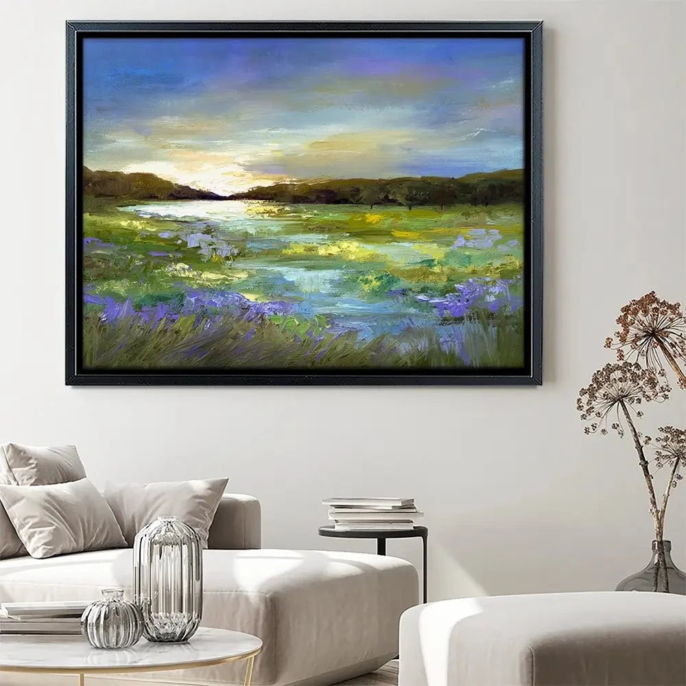 Radiant Evening Canvas Print Radiant Evening Canvas Print wall art product Sheila Finch